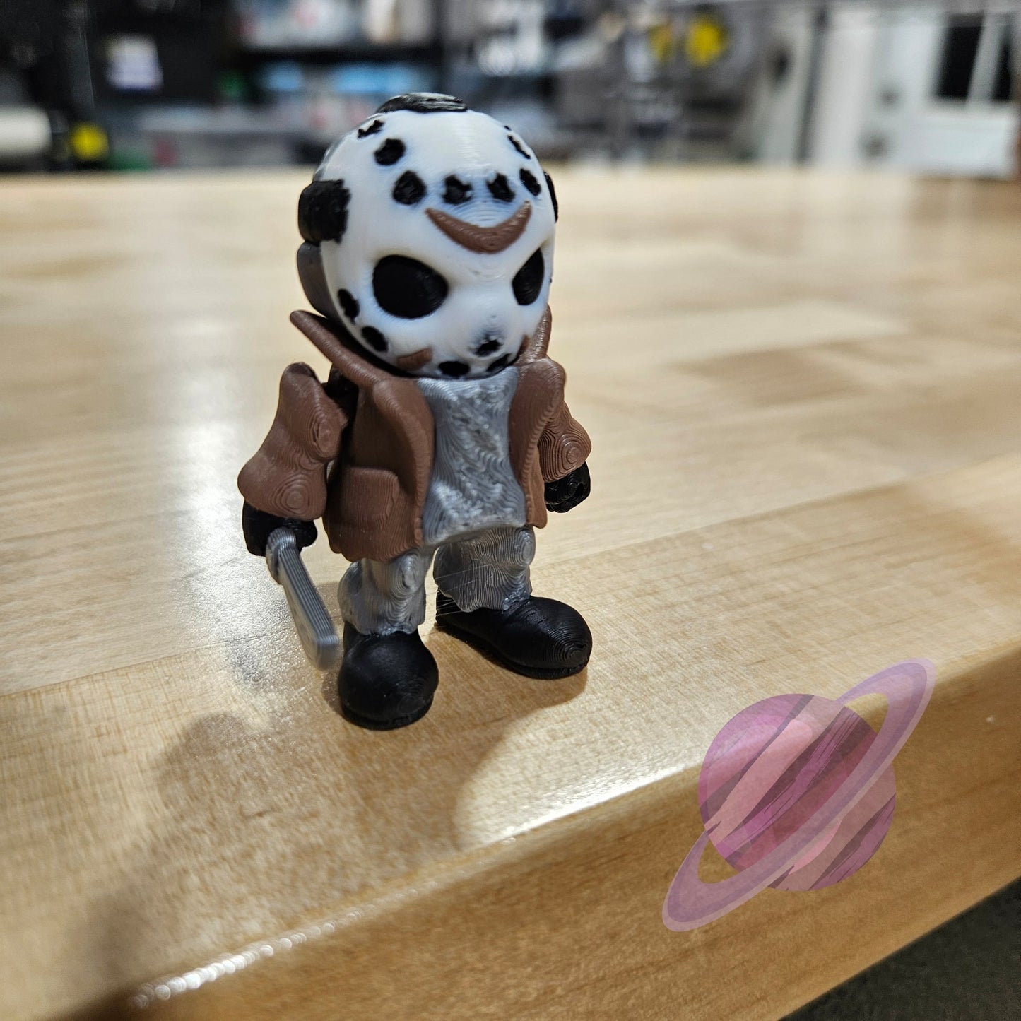 CRYSTAL LAKE-3D PRINTED STRAW BUDDY