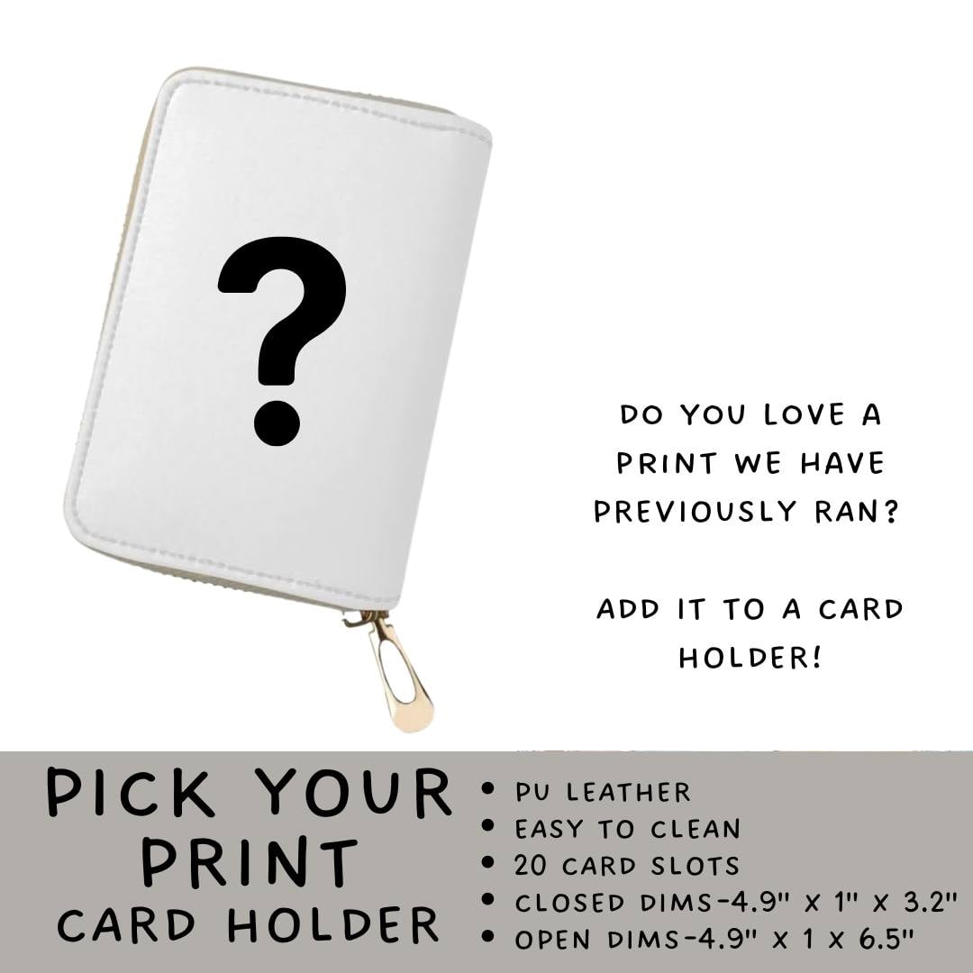 Batch #581 - PYP Football - Closes 9/4 - ETA Early Nov - Pick Your Print Card Holders