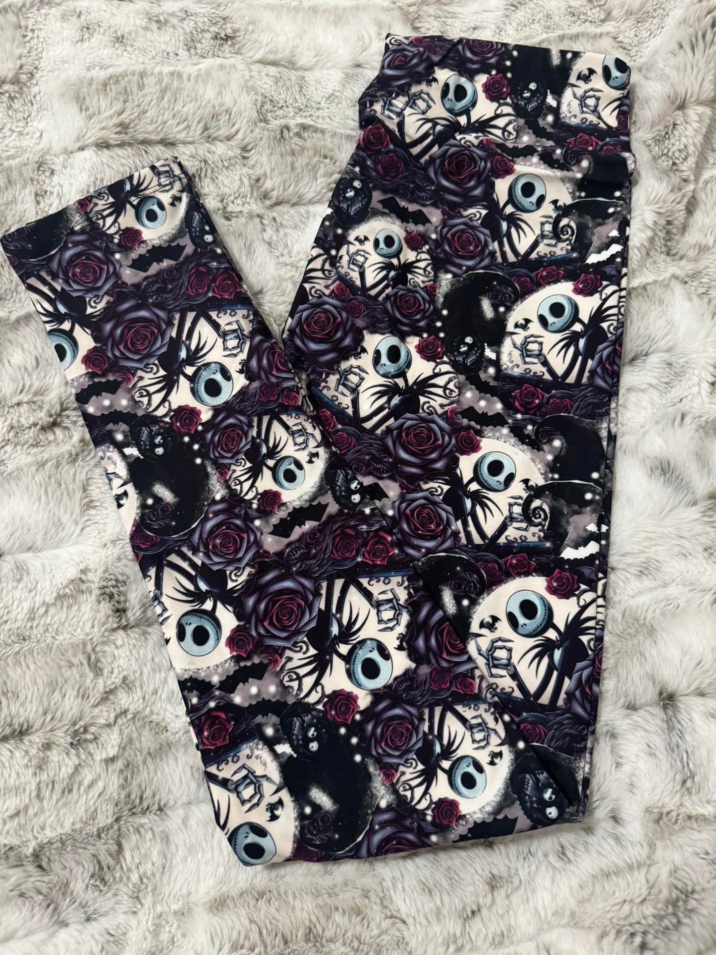 Purple Love NBC Full Length Leggings With Pockets