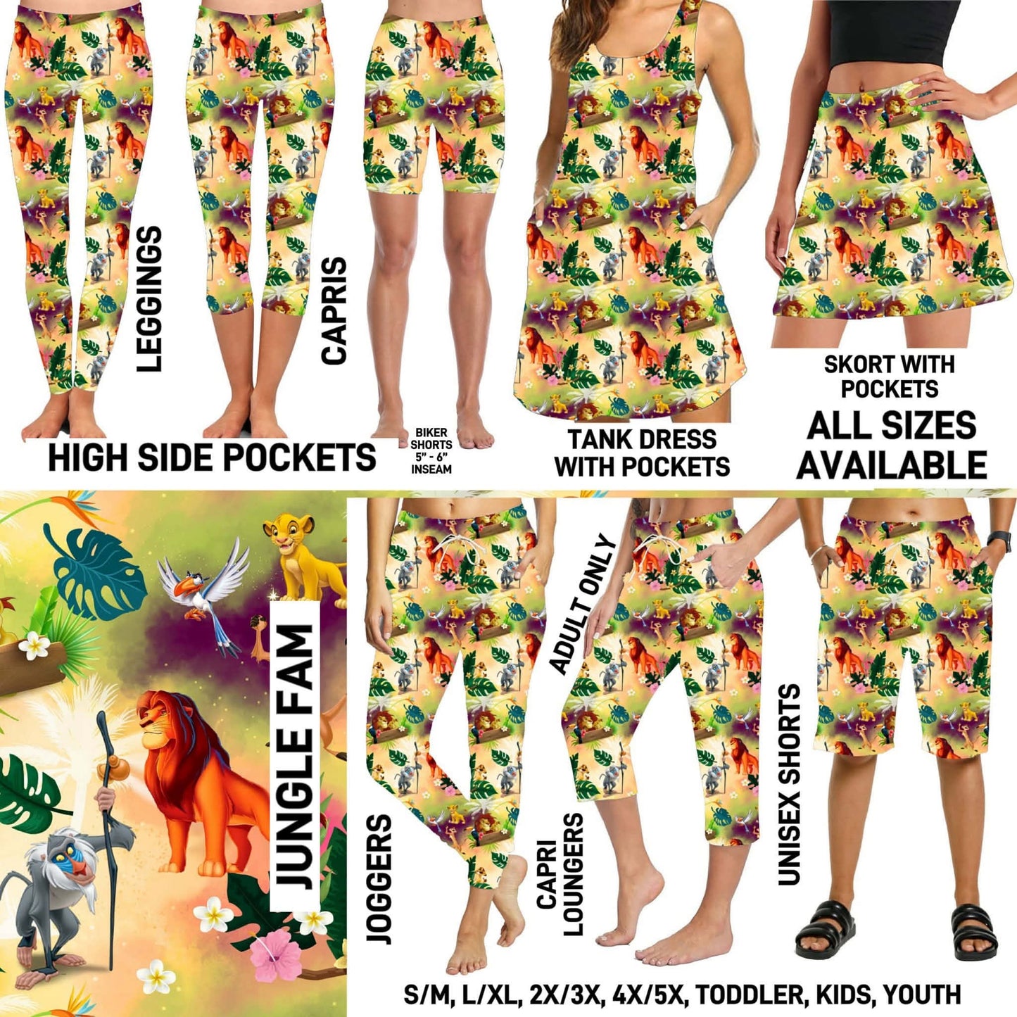 M4GL - Jungle Fam - Preorder Closing 6/14 ETA: Mid-Aug