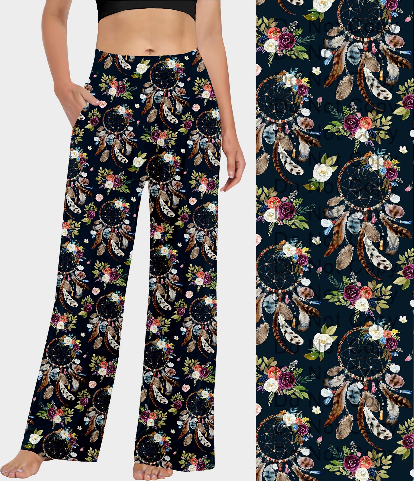RTS - Boho Dreamcatcher Lounge Pants