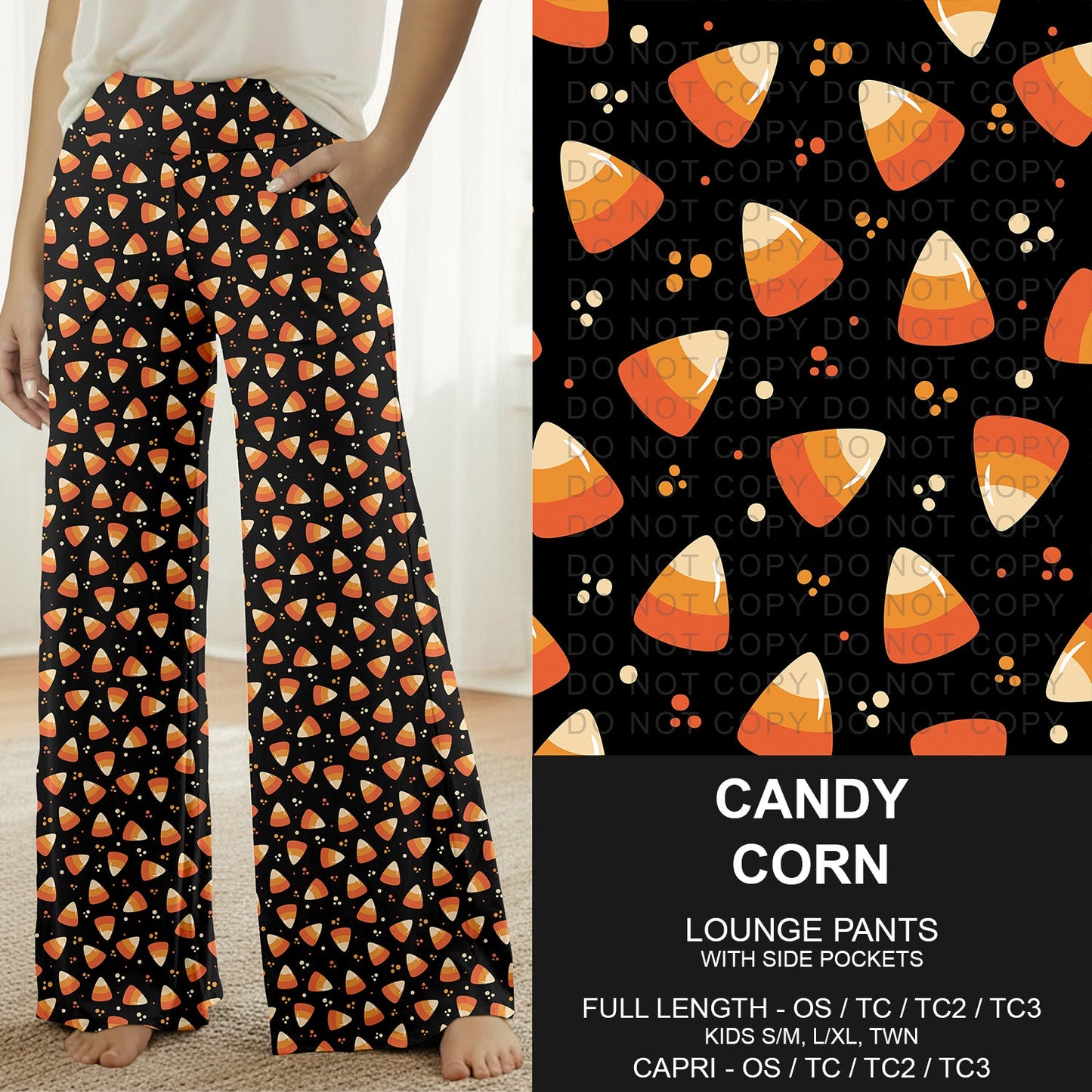 B295 - Preorder Candy Corn Lounge Pants (Closes 6/14. ETA: late Aug.)