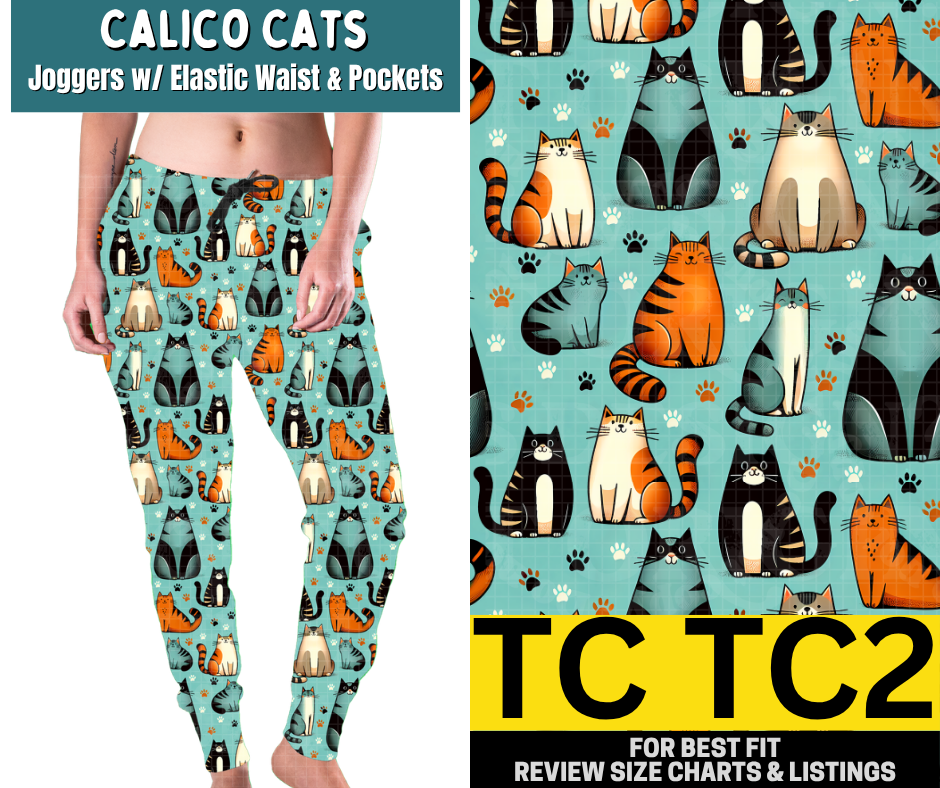 Calico Cats Joggers
