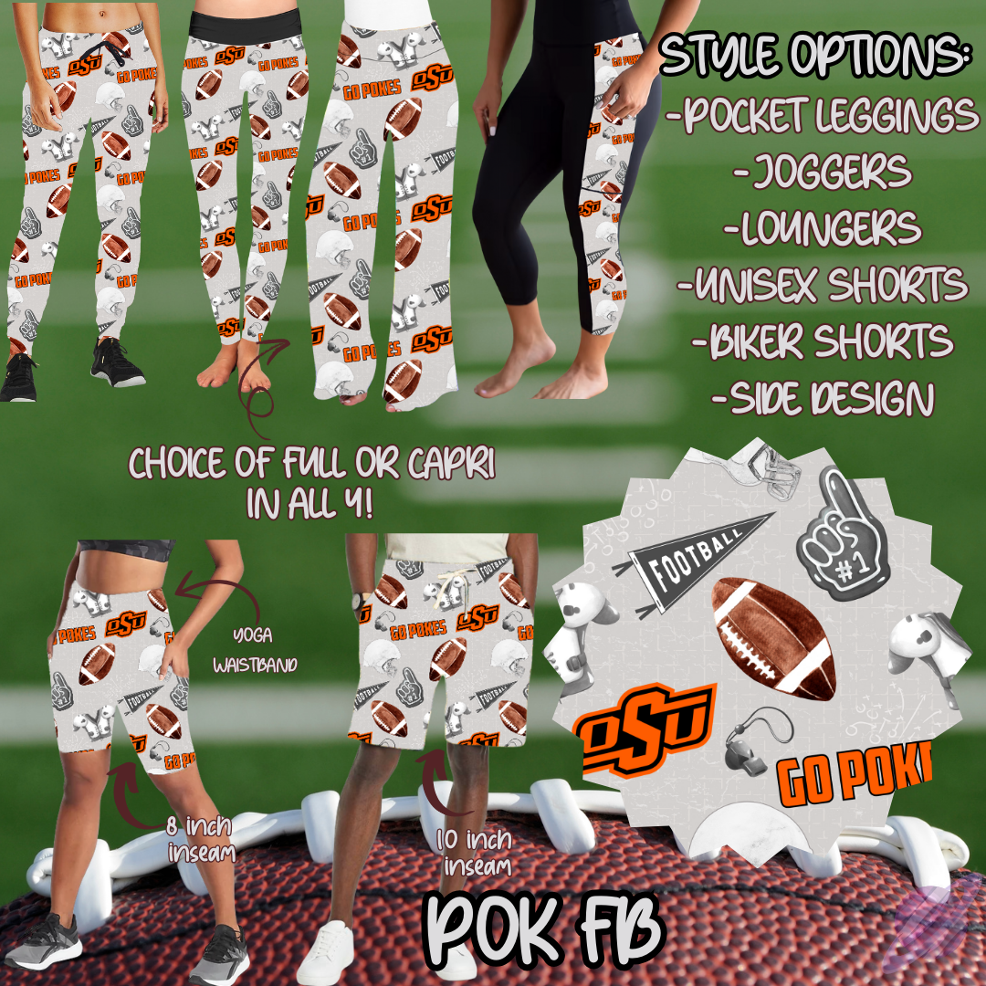 POK FB-GAME DAY RUN- PREORDER CLOSING 7/13