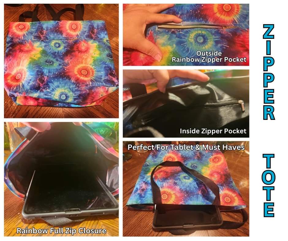 Weird Kids Zipper Tote