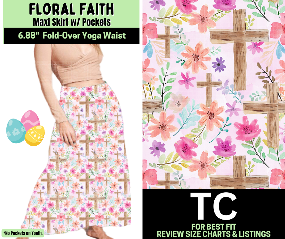 Floral Faith Maxi Skirt
