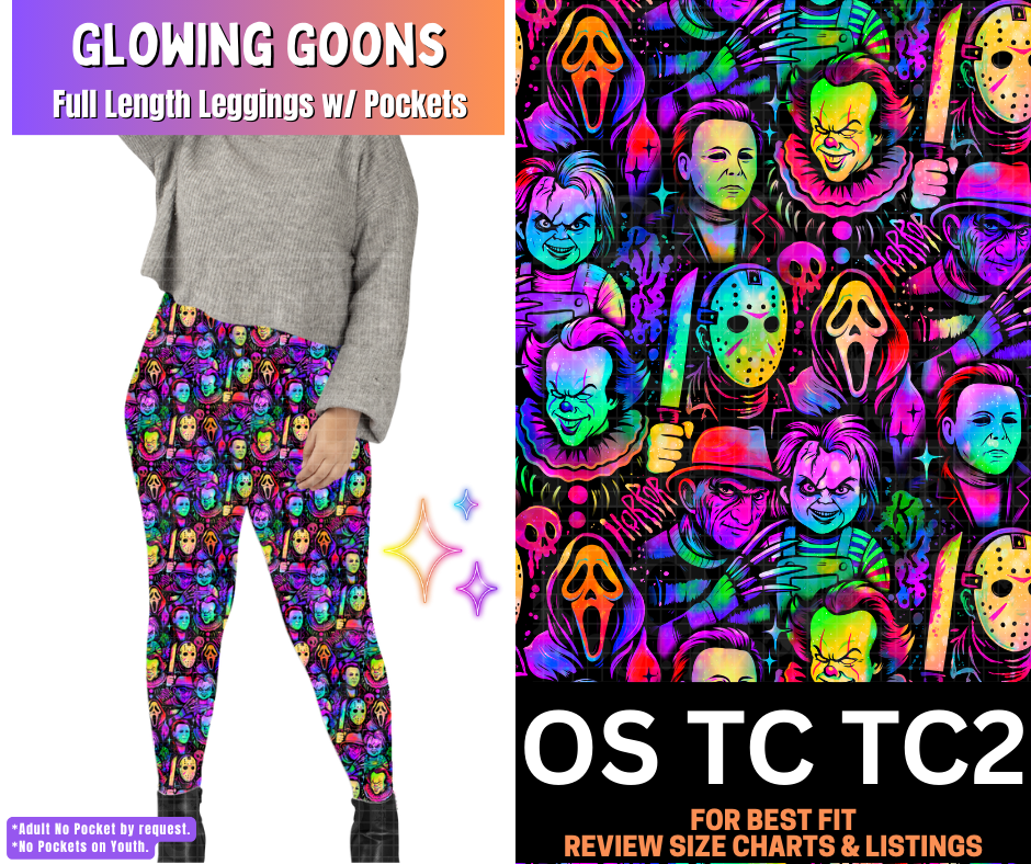 Glowing Goons Full Length Leggings w/ Pockets