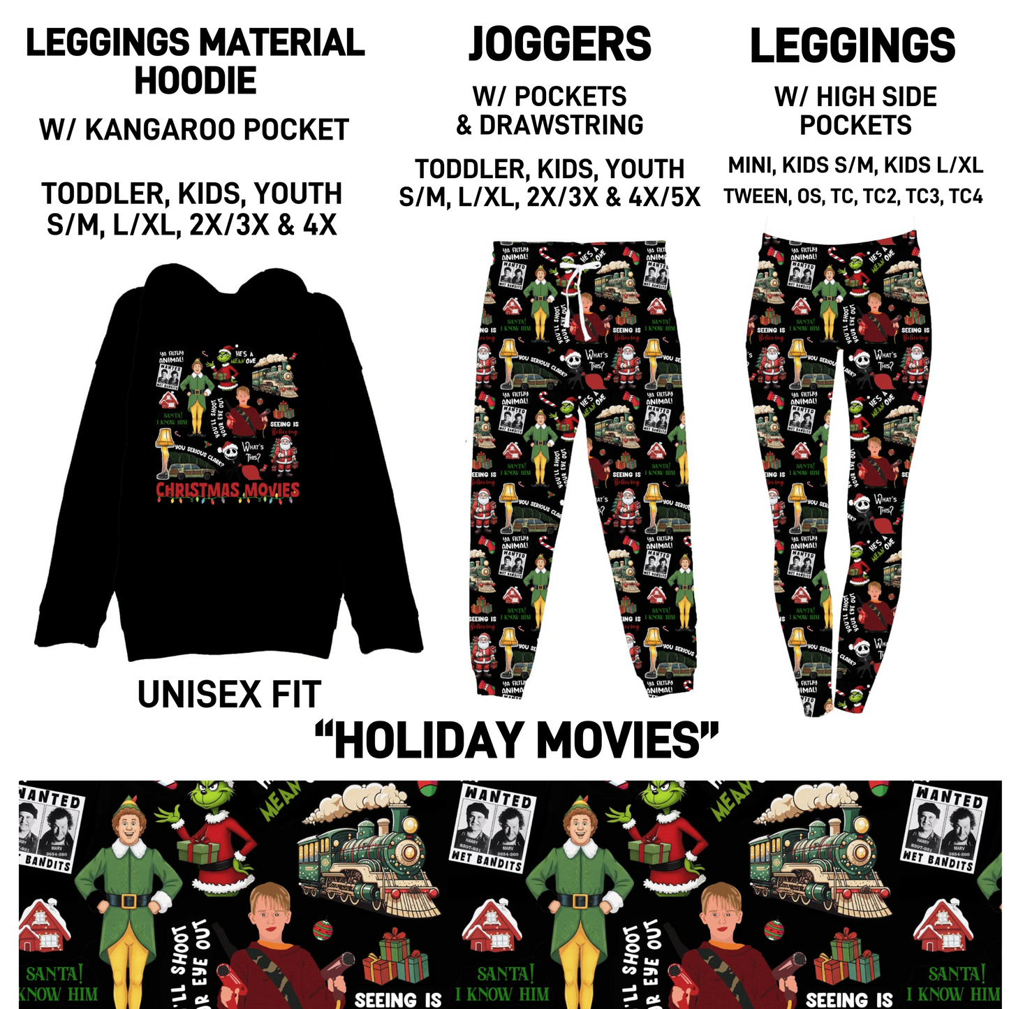 HD3S - Holiday Movies - Preorder Closing 7/12 ETA: Mid-Sept