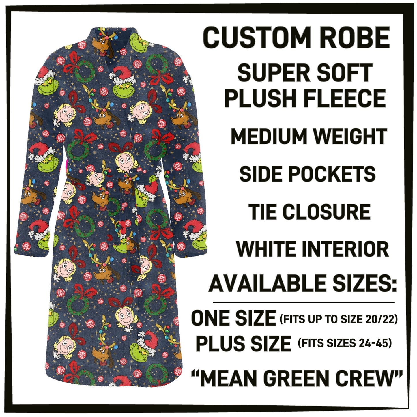 RTS - Mean Green Crew Robe