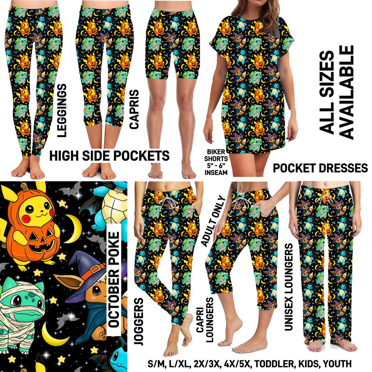 M3MH - October Poke - Preorder Closing 8/2 ETA: Late Sept