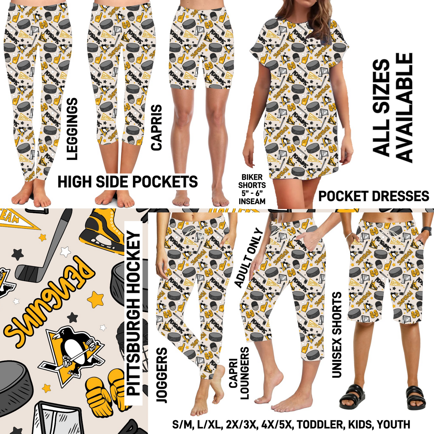 HB7H - Pittsburgh Hockey - Preorder Closing 8/9 ETA: Early Oct