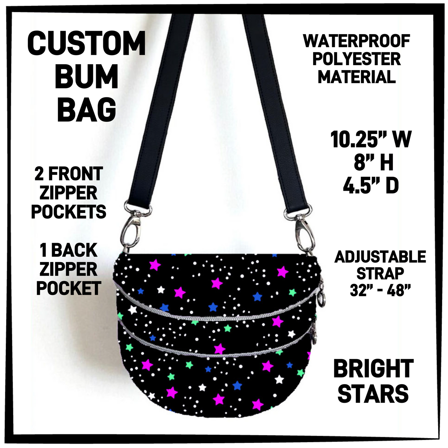 B1BM - Bright Stars Bum Bag - Preorder Closing 8/19 ETA: Mid-Oct