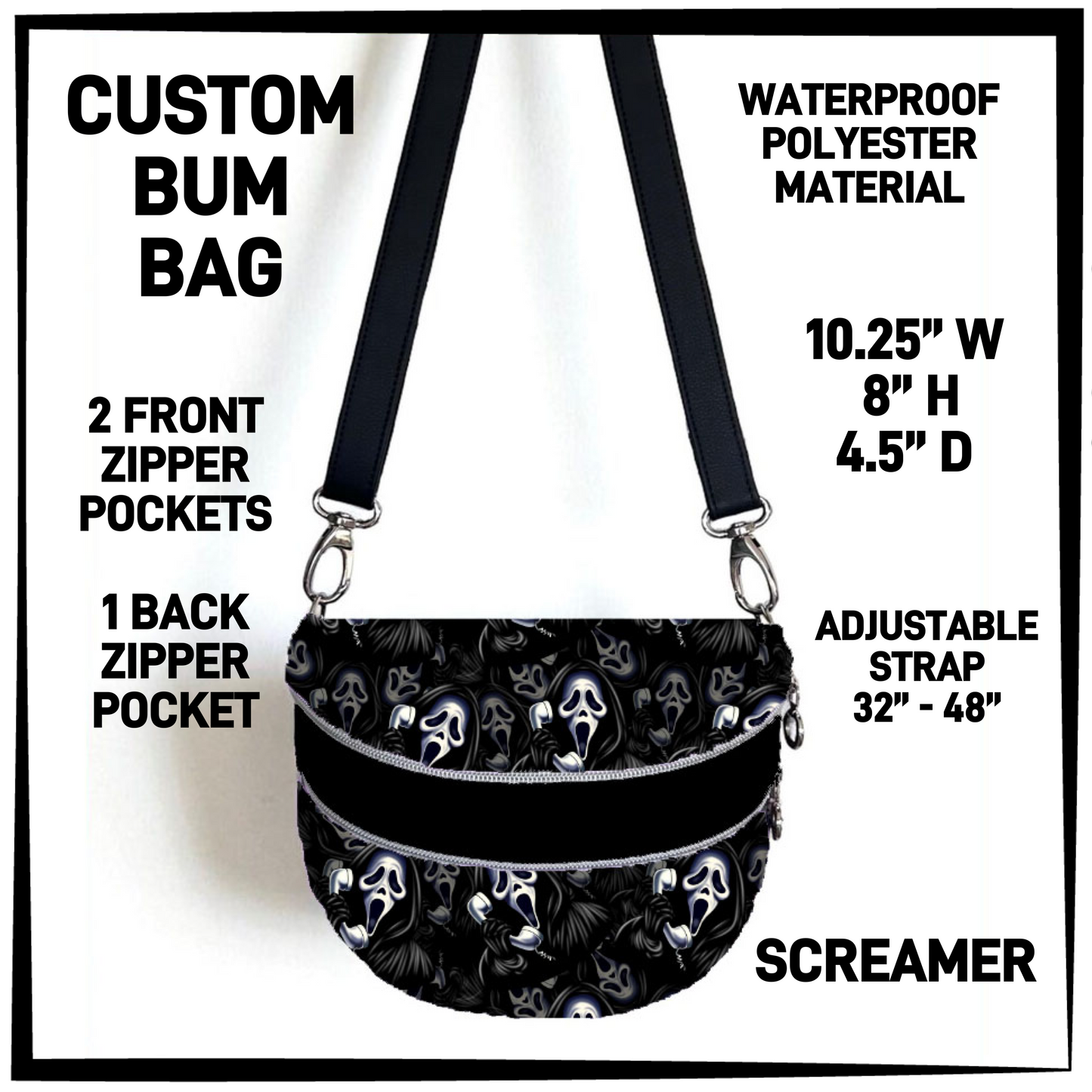B1BM - Screamer Bum Bag - Preorder Closing 8/19 ETA: Mid-Oct