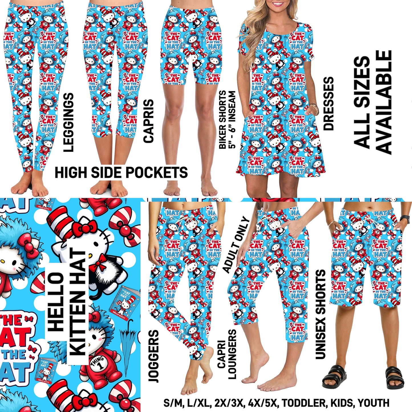 DO1C - Hello Kitten Hat - Preorder Closing 12/16 ETA: Mid-Feb