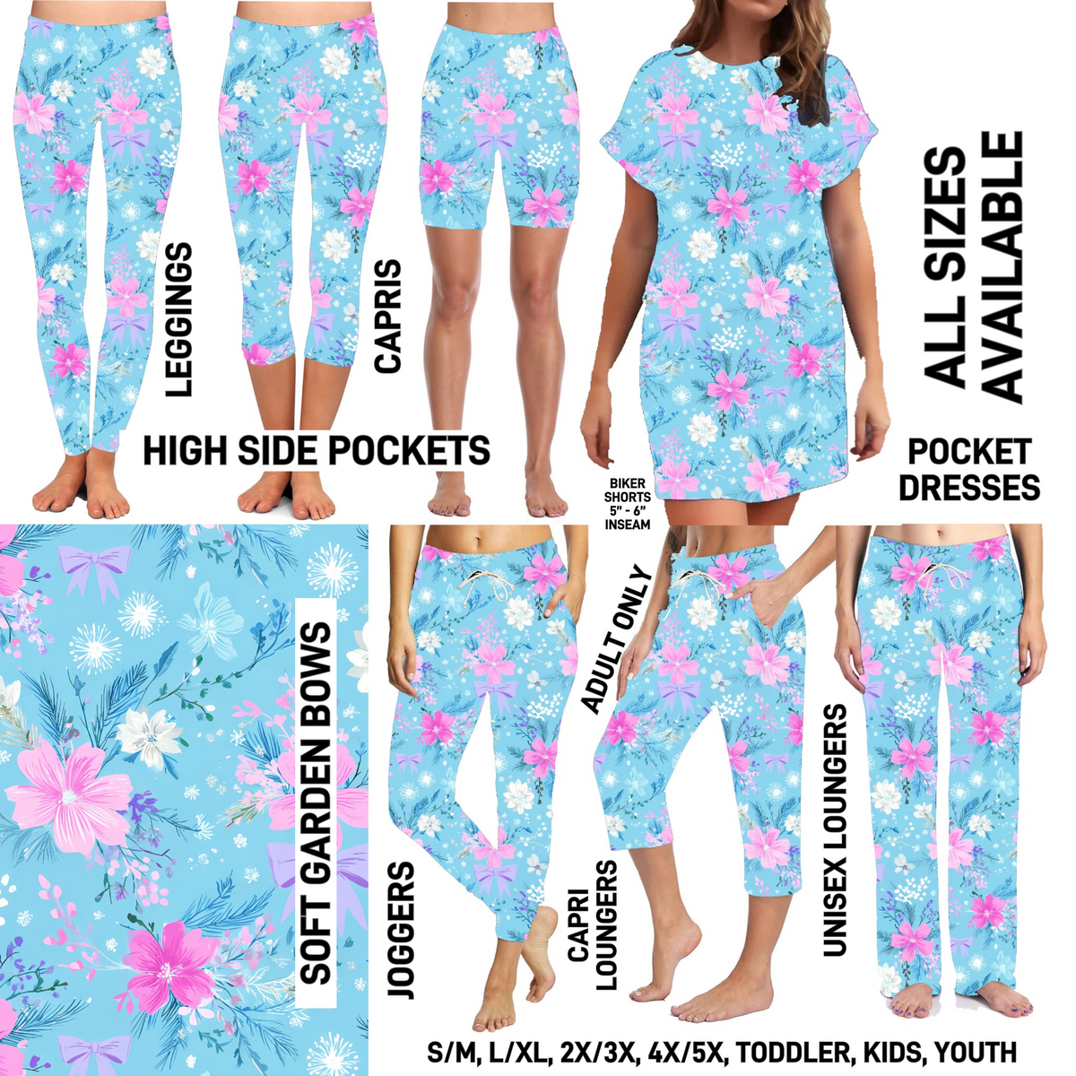 WW26 - Soft Garden Bows - Preorder Closing 9/13 ETA: Mid-Dec