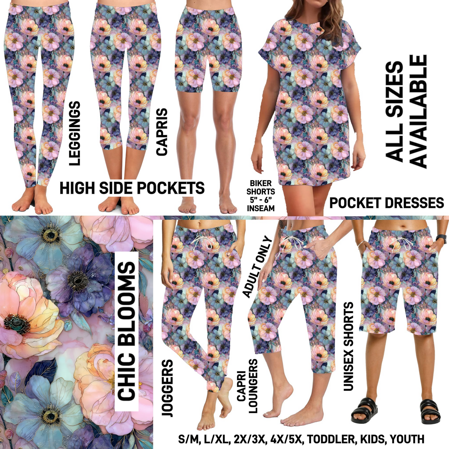 293BT - Chic Blooms - Preorder Closing 5/17 ETA: Mid-July