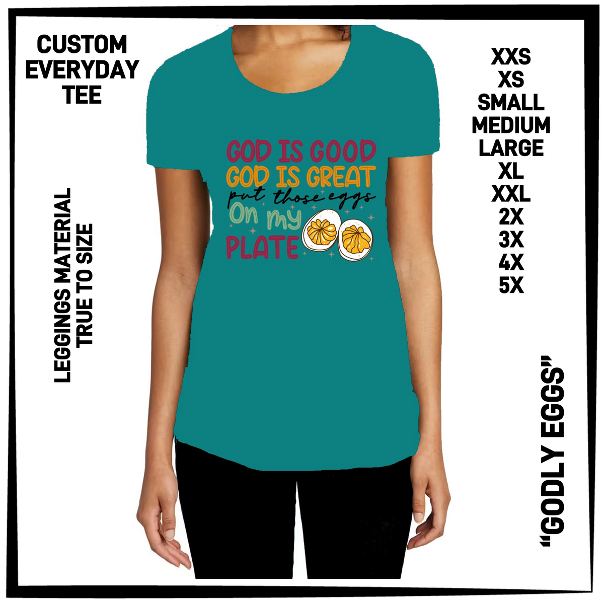 ED2T - Godly Eggs Everyday Tee - Preorder Closing 9/23 ETA: Mid-Dec