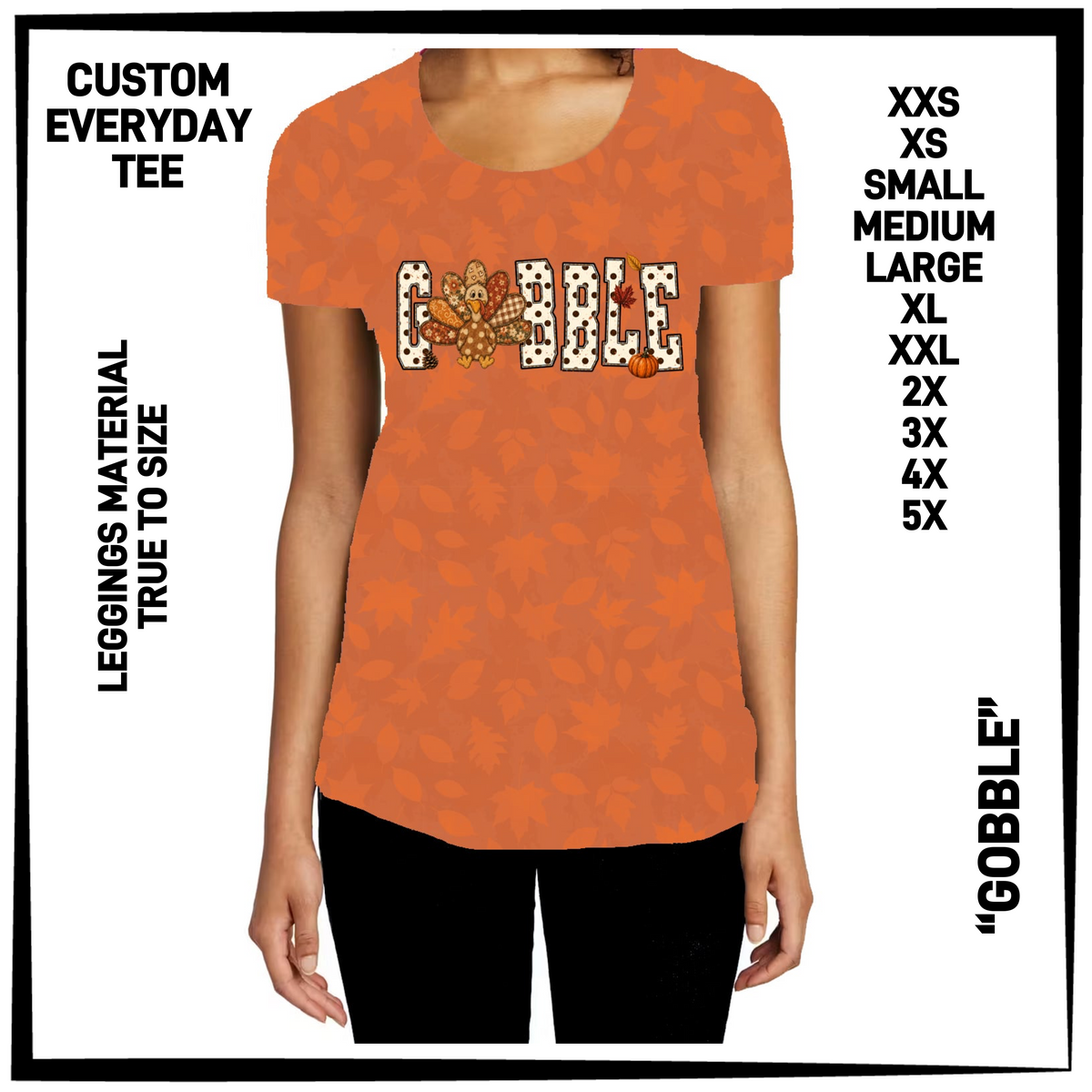 ED2T - Gobble Everyday Tee - Preorder Closing 9/23 ETA: Mid-Dec