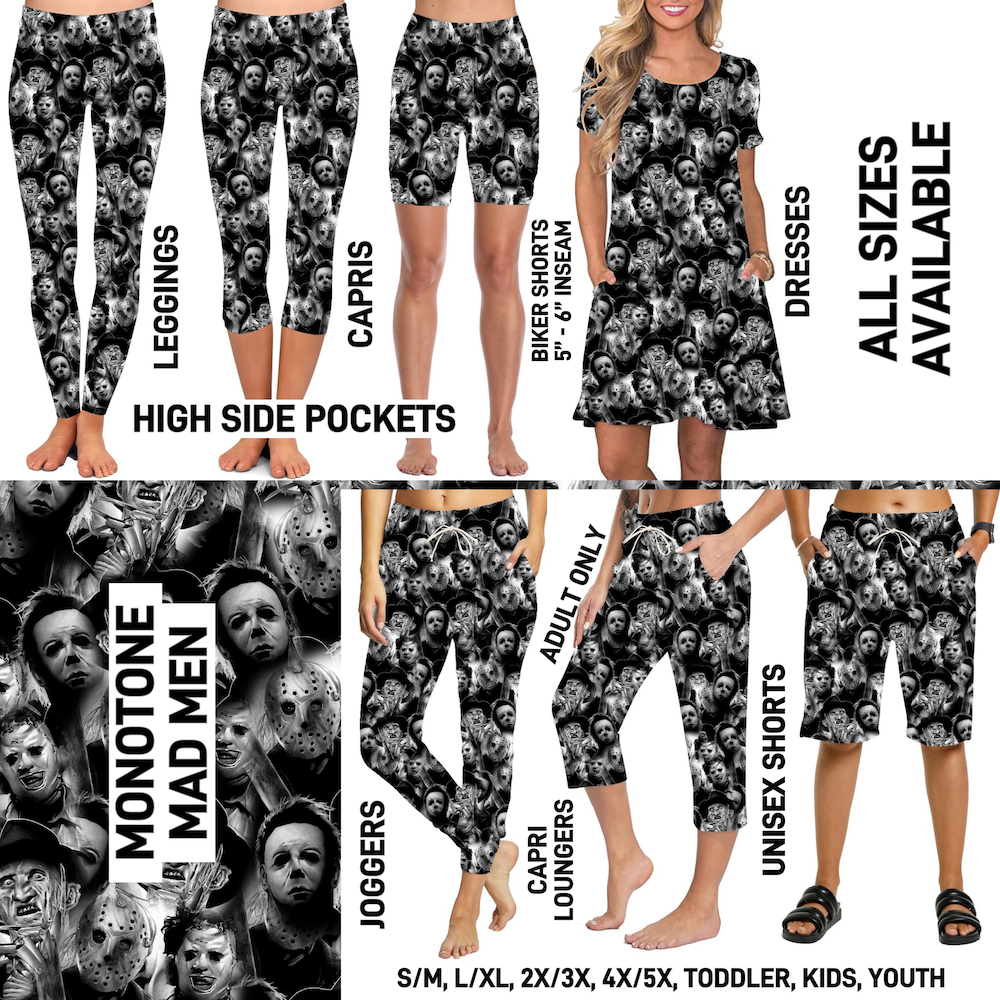 277BT - Monotone Mad Men - Preorder Closing 12/28 ETA: Late Feb