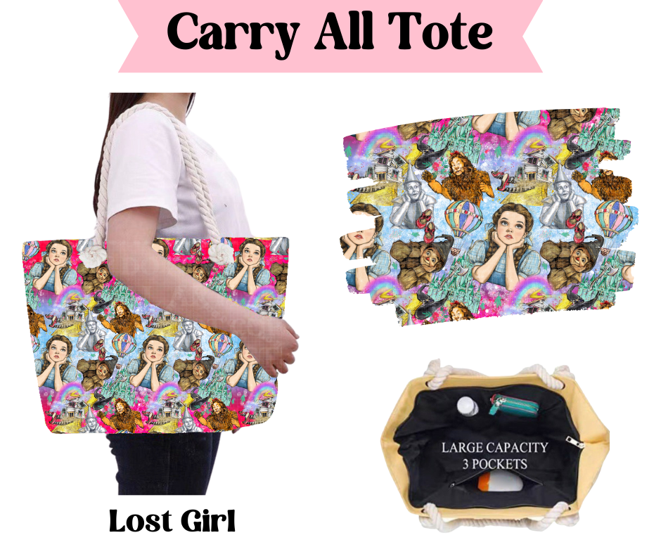 Lost Girl Carry All Tote
