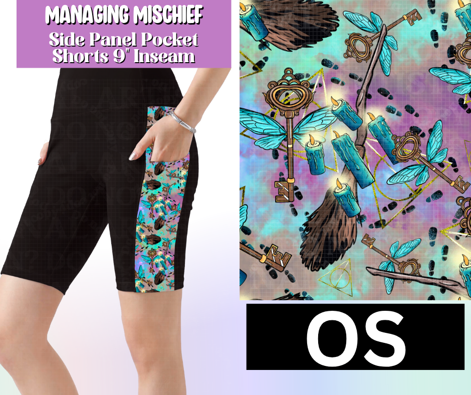 Managing Mischief Side Panel Pocket Jamaica Shorts