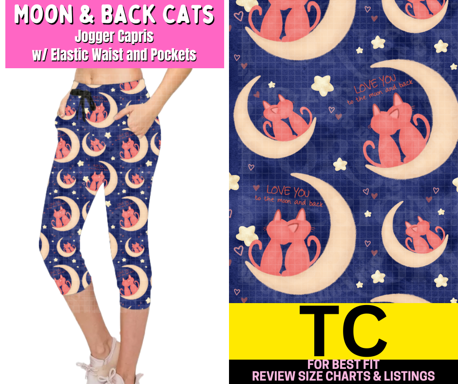 Moon & Back Cats Jogger Capri
