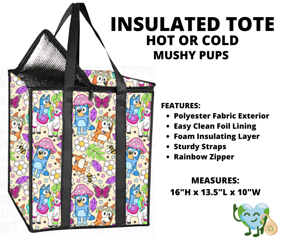 Mushy Pups Insulated Tote