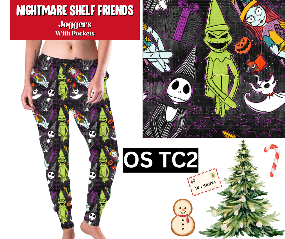 Nightmare Shelf Friends Joggers