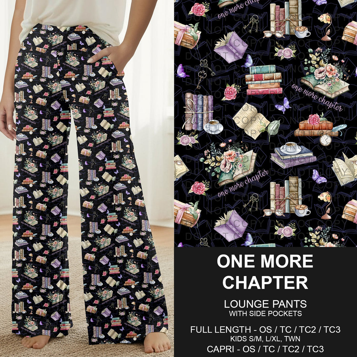 B314 - Preorder One More Chapter Lounge Pants (Closes 9/27. ETA: late Nov.)