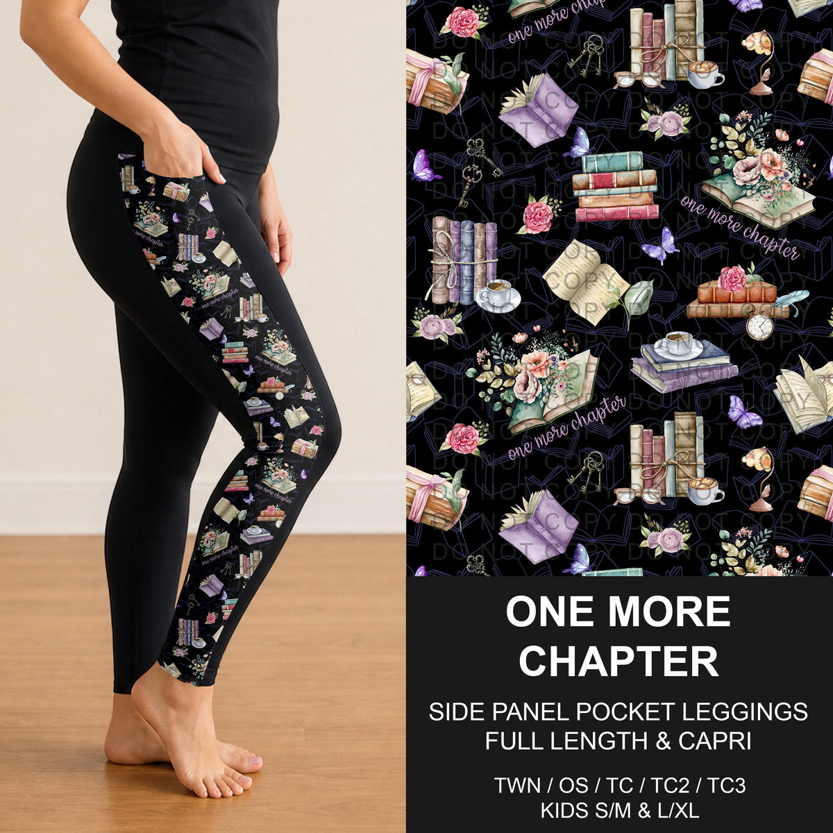 B314 - Preorder One More Chapter Side Panel Pocket Leggings (Closes 9/27. ETA: late Nov.)
