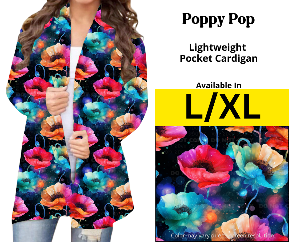 Poppy Pop Pocket Cardigan