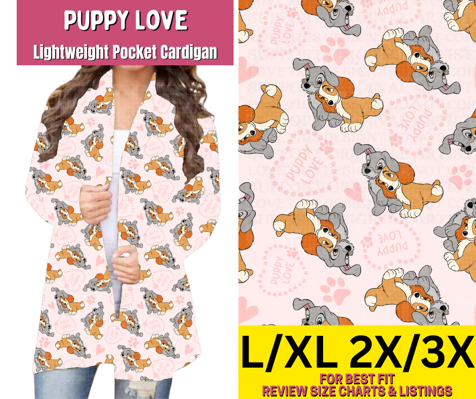 Puppy Love Pocket Cardigan