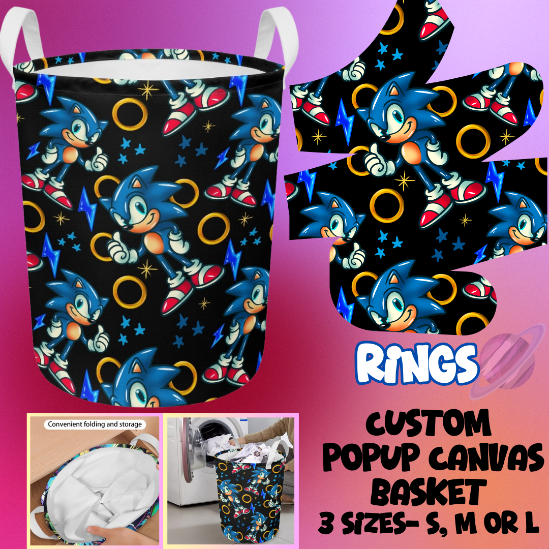 RINGS- STORAGE BASKETS 6- PREORDER CLOSING 5/4