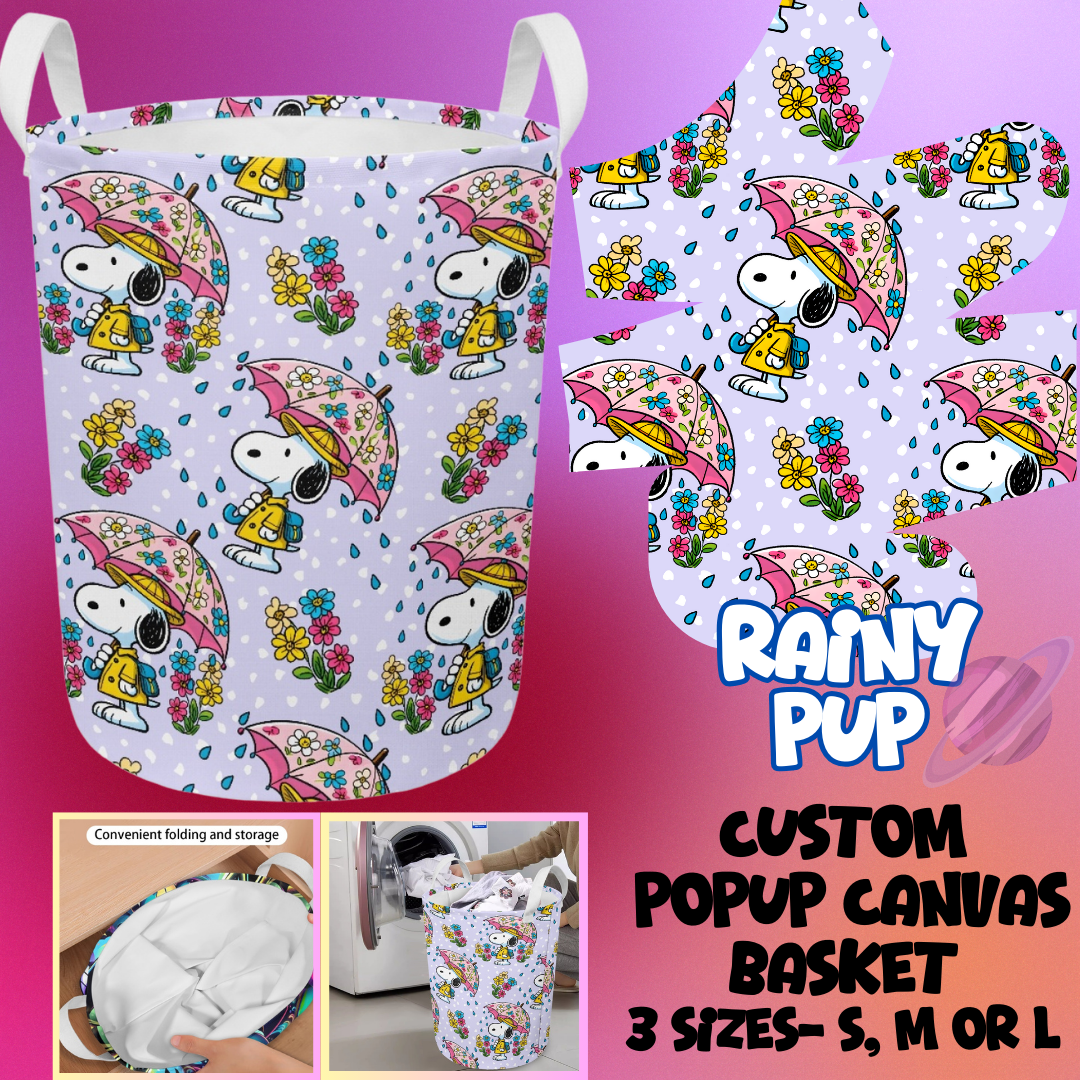 RAINY PUP- STORAGE BASKETS 6- PREORDER CLOSING 5/4