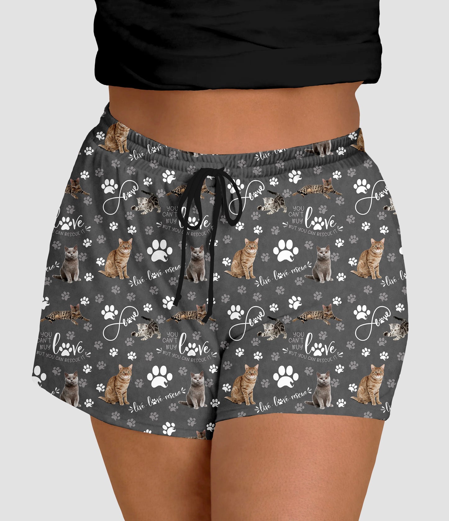 RTS - Rescue Cats Jogger Shorts