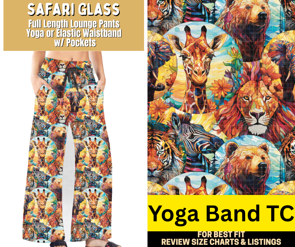Safari Glass Full Length Lounge Pants
