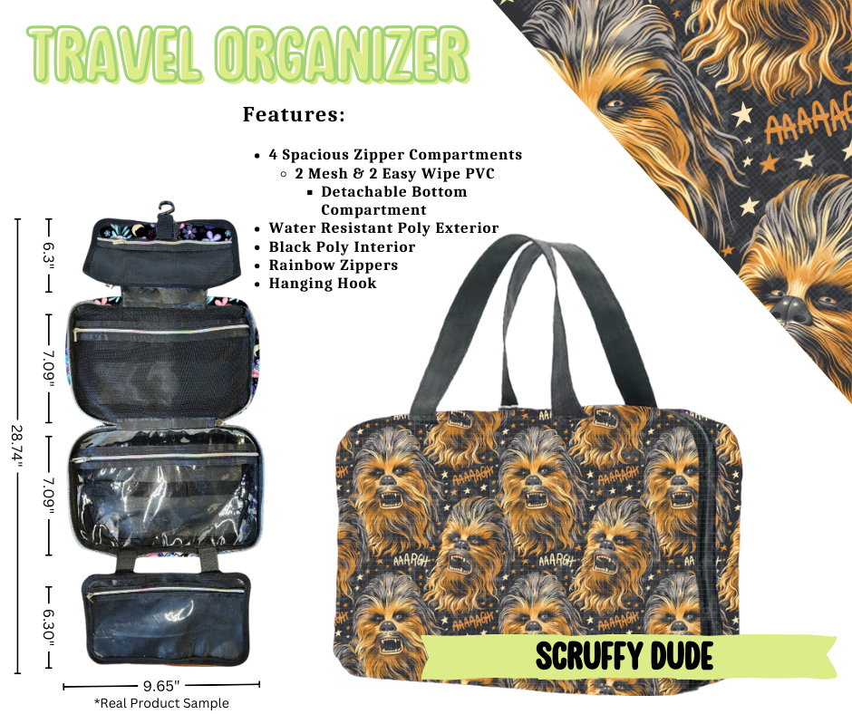 Scruffy Dude Travel Organizer