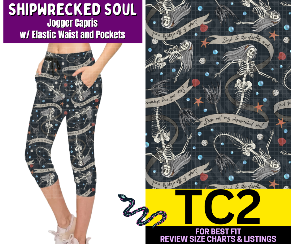 Shipwrecked Soul Jogger Capri