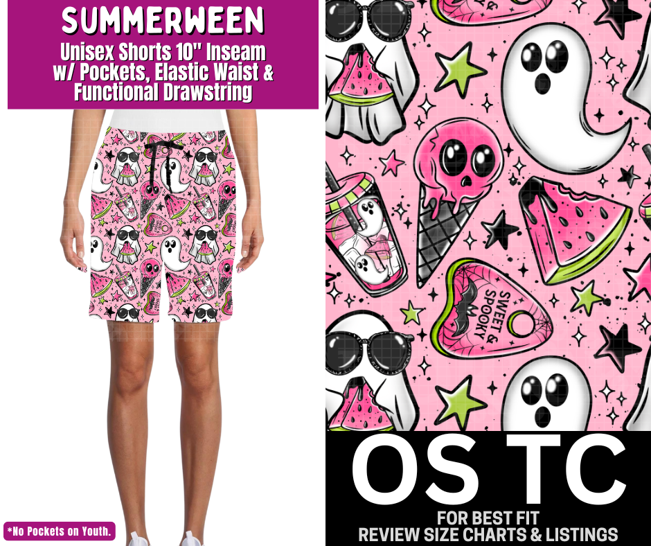 Summerween Unisex Shorts