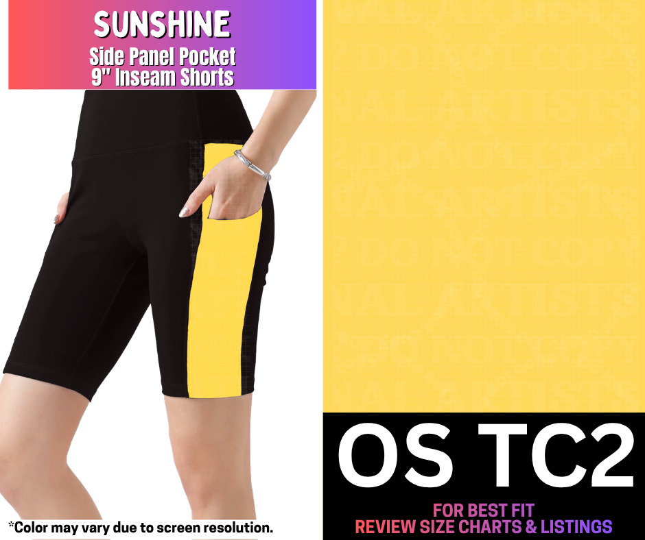 Sunshine Side Panel Pocket Jamaica Shorts
