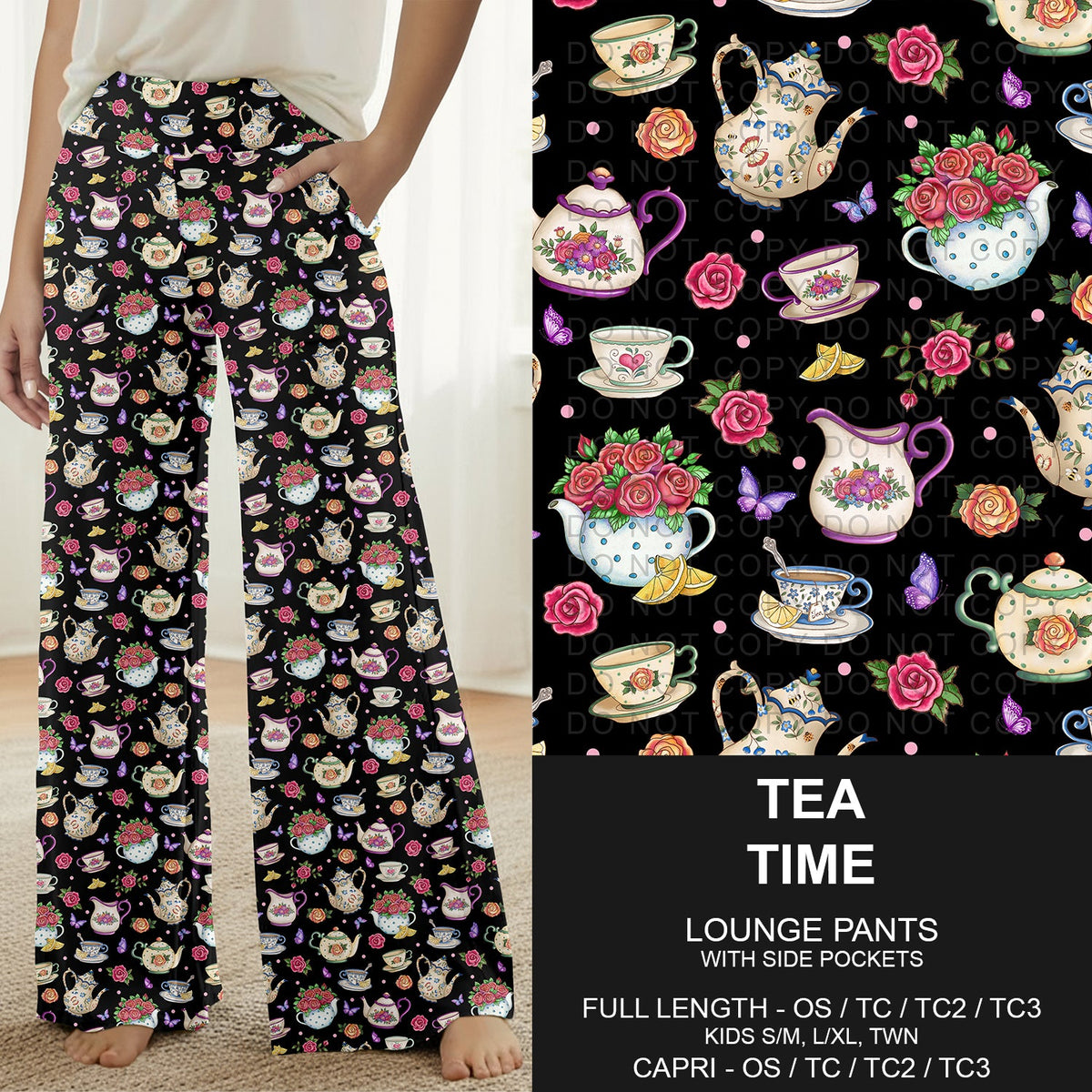 B314 - Preorder Tea Time Lounge Pants (Closes 9/27. ETA: late Nov.)