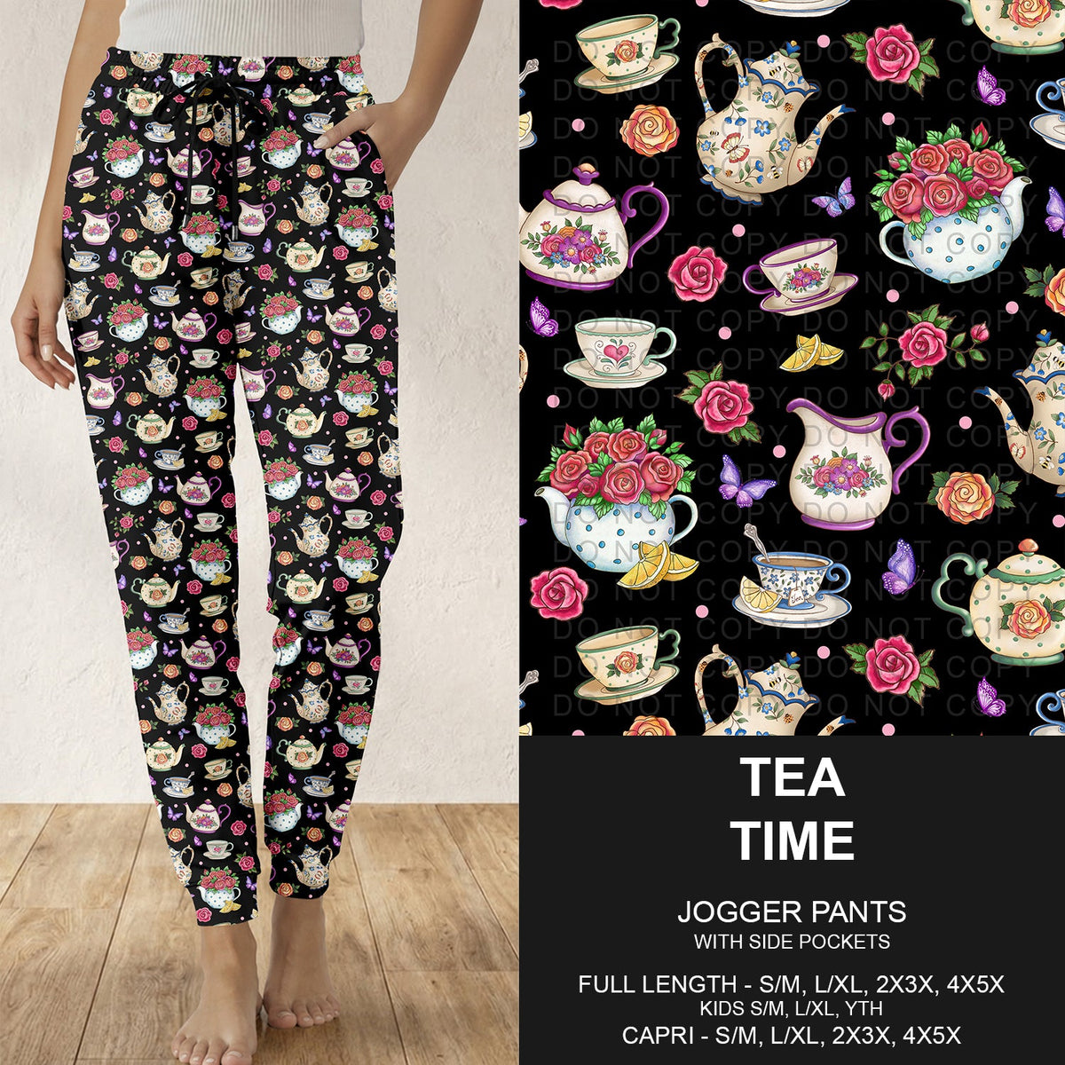 B314 - Preorder Tea Time Joggers (Closes 9/27. ETA: late Nov.)