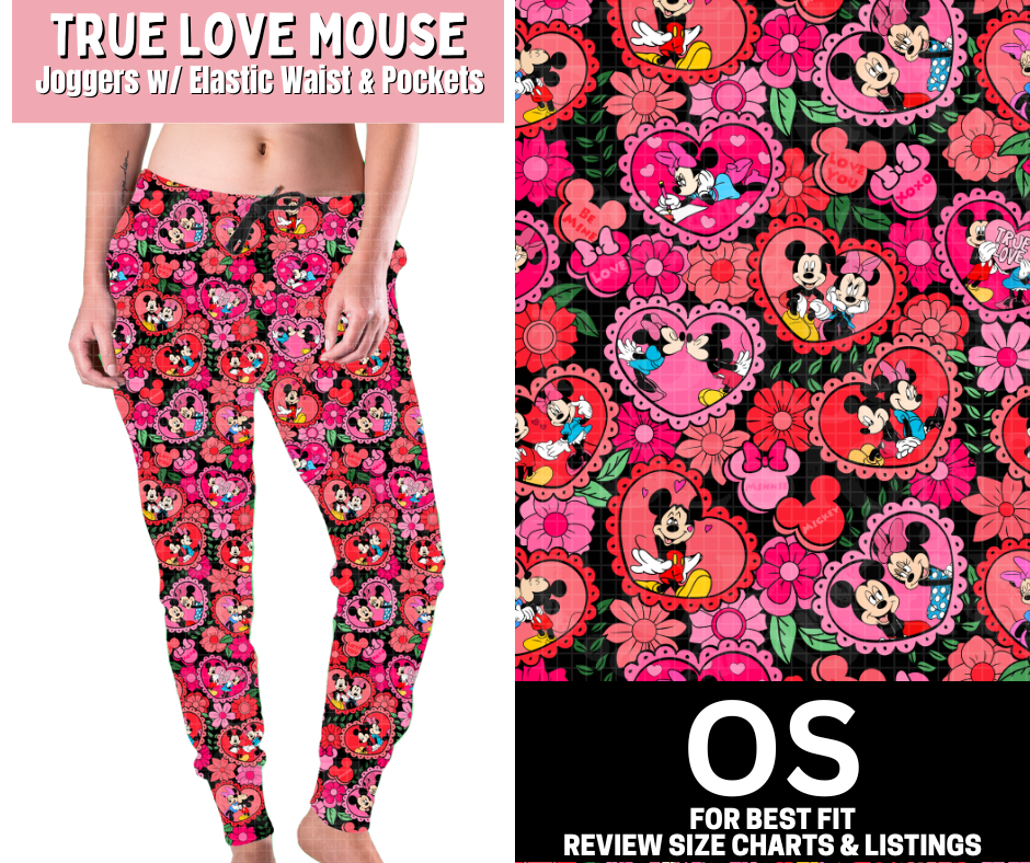True Love Mouse Joggers
