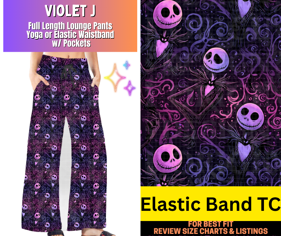 Violet J Full Length Lounge Pants