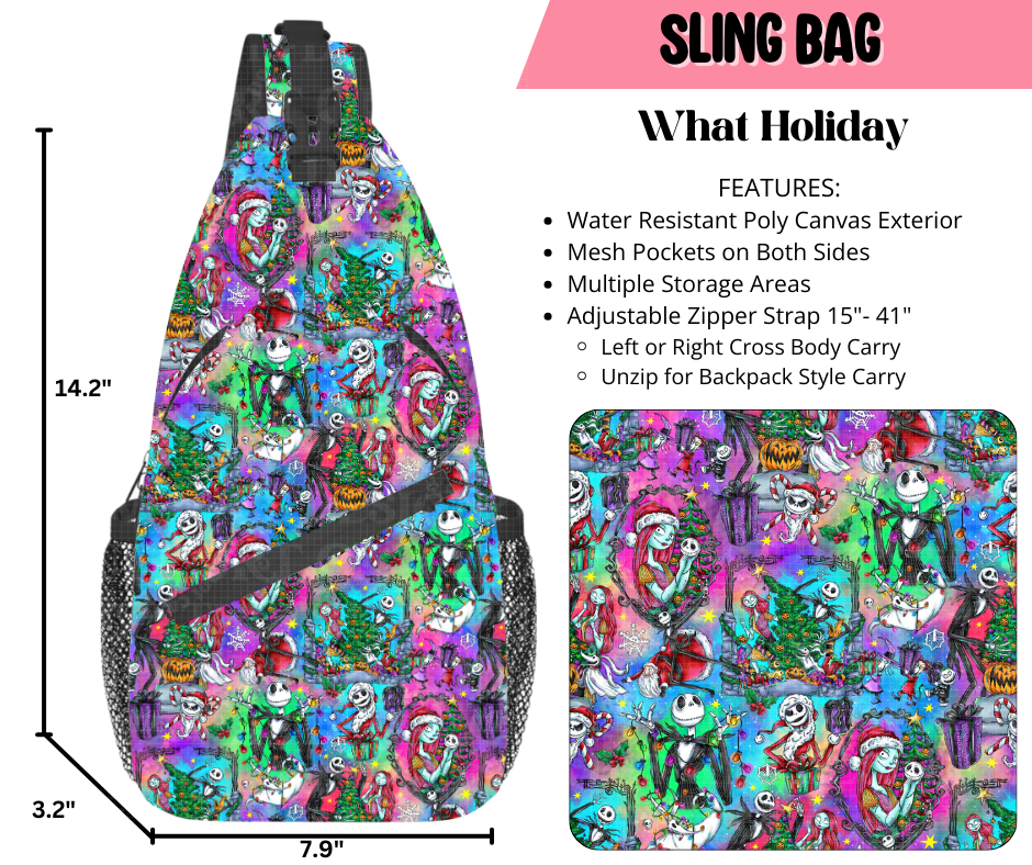 What Holiday Sling Bag