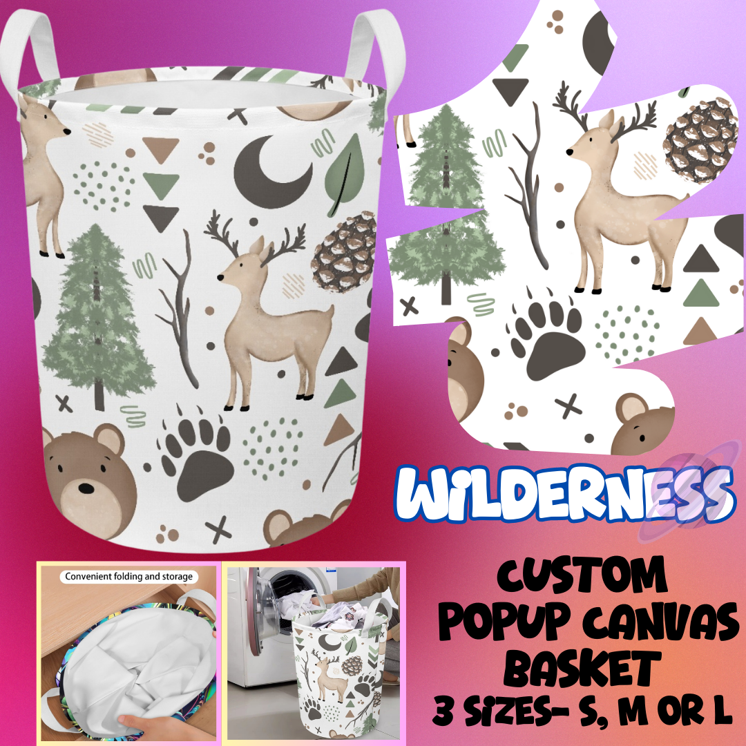 WILDERNESS- STORAGE BASKETS 6- PREORDER CLOSING 5/4
