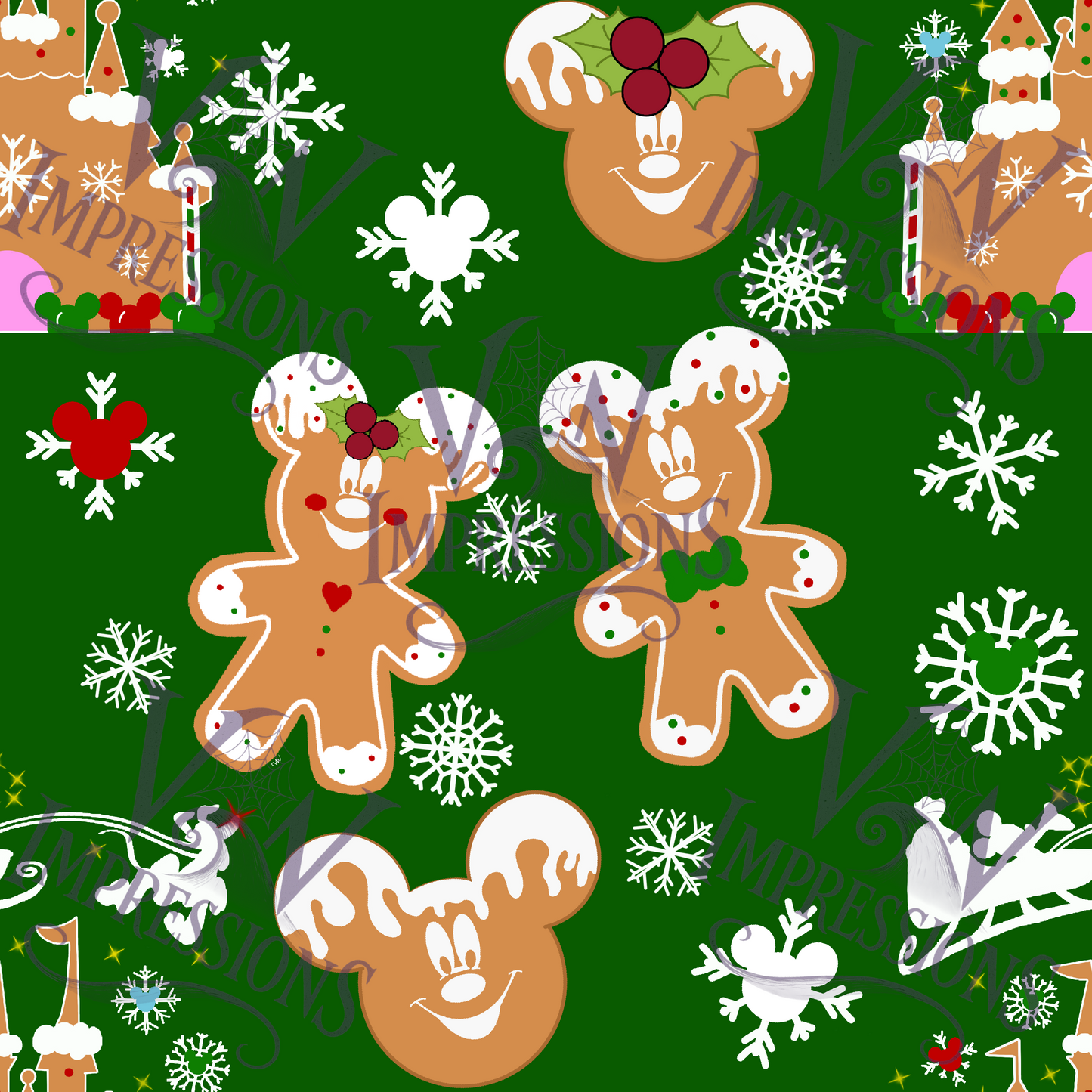 Christmas Magic Digital Files PNG, SVG, Seamless Pattern, Sublimation & DTF