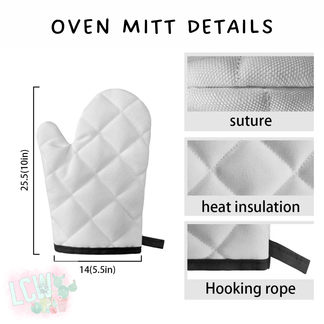 Batch #591 - Baking Spirits Bright 3 - Closes 9/28 - ETA mid/late Nov - Pretty Ginger Oven Mitts