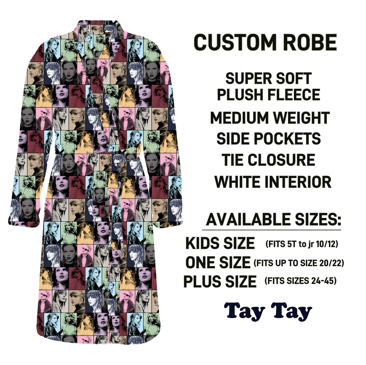 CU4R - Tay Tay Robe - Preorder Due 10/14 ETA: Mid-Dec