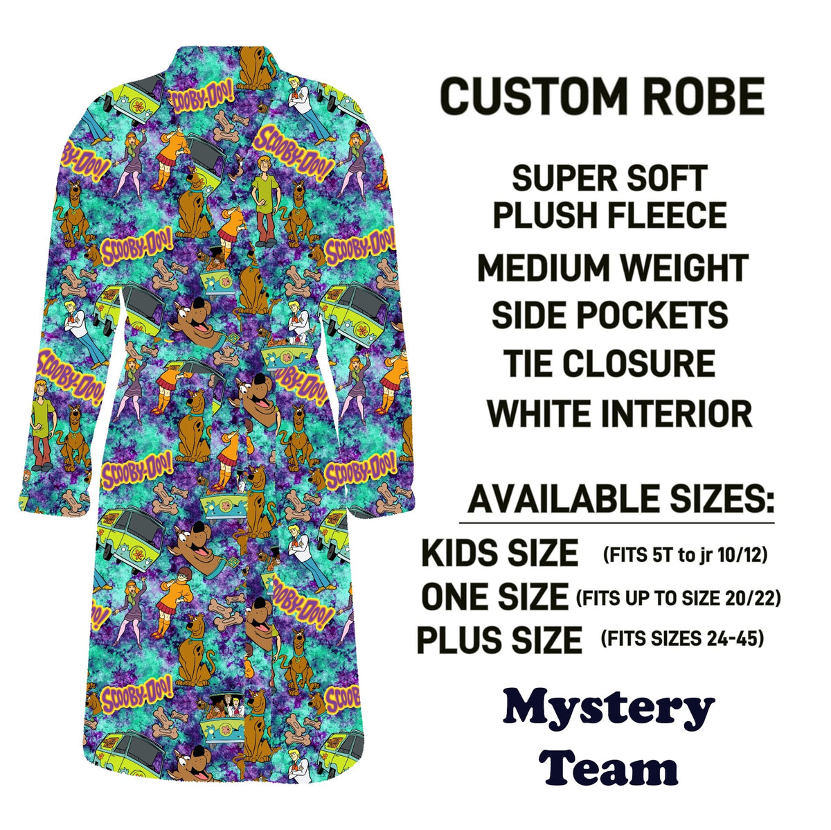 CU4R - Mystery Team Robe - Preorder Due 10/14 ETA: Mid-Dec
